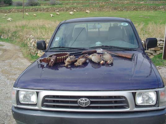 Μία καλη μέρα με πέρδικες και μπεκάτσες