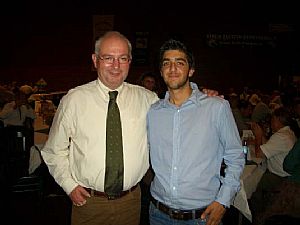 Dirk-Freiherr von Eller-Eberstein(Πρόεδρος τοτ VDD) & Νίκος Κρητικός